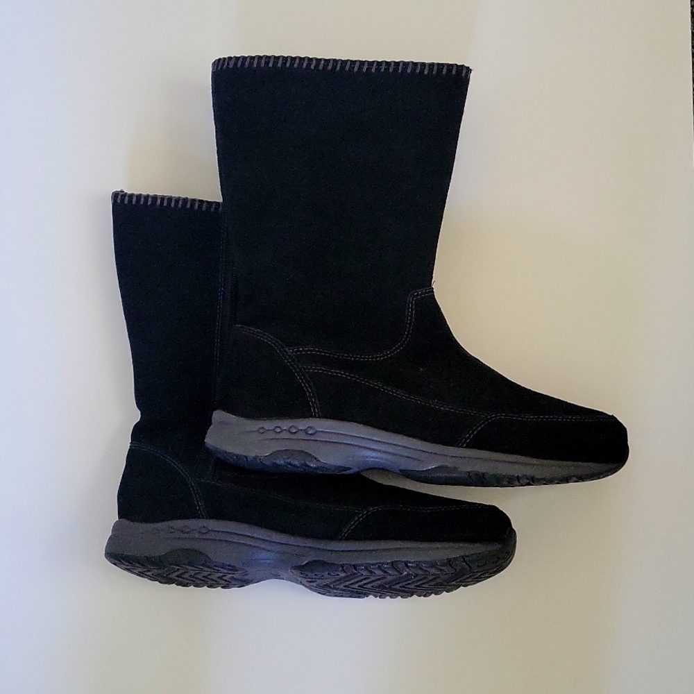 Travelogues Womens Black Boots Size 8.5